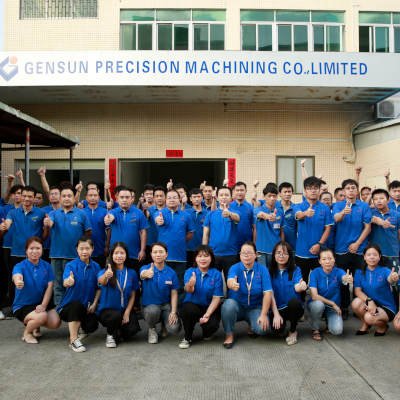 blue shirts outside staff